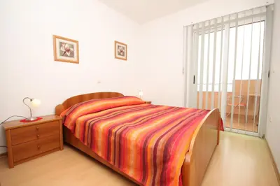 Krevet ili kreveti u jedinici u objektu Apartments and rooms with parking space Ivan Dolac - Hvar - 8734