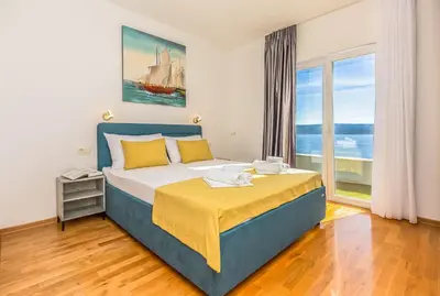 Krevet ili kreveti u jedinici u objektu Villa ASTERA- Sea view