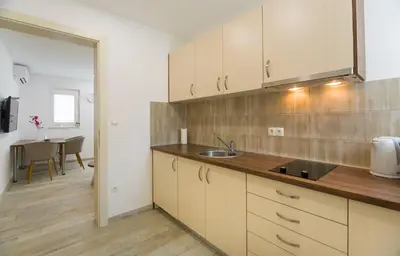 Kuhinja ili čajna kuhinja u objektu Apartments Felix