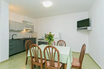 Kuhinja ili čajna kuhinja u objektu Apartmani Nede