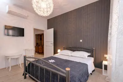 Krevet ili kreveti u jedinici u objektu Villa Radovani Jelsa Hvar