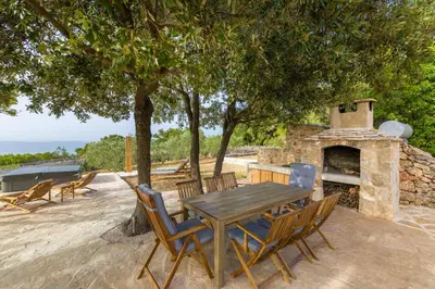Tlocrt objekta Holiday house with a parking space Humac, Hvar - 8805