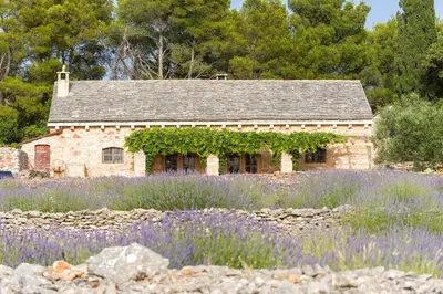 Tlocrt objekta Holiday house with a parking space Humac, Hvar - 8805