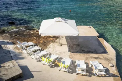 Tlocrt objekta Seaside house for families with children Cove Pokrivenik, Hvar - 12040