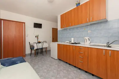 Kuhinja ili čajna kuhinja u objektu Apartments Franka