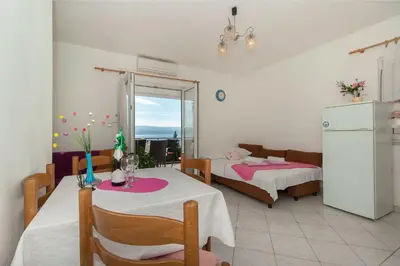 Krevet ili kreveti u jedinici u objektu Apartments Franka