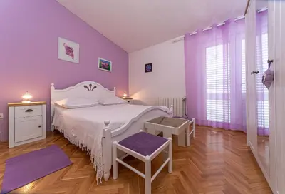 Krevet ili kreveti u jedinici u objektu Apartments Villa Lilla