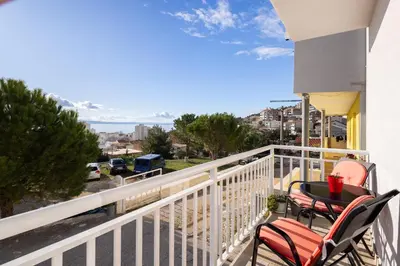 Balkon ili terasa u objektu Vanessi Apartments
