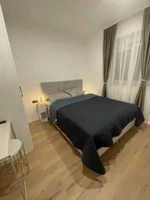 Krevet ili kreveti u jedinici u objektu Apartment Mia with seaview in Omiš