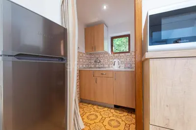 Kuhinja ili čajna kuhinja u objektu Seaside Apartments Ivo