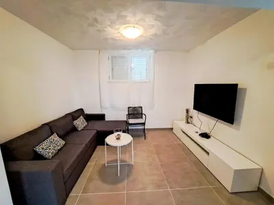 TV i/ili zabavni centar u objektu Apartments Ivanka