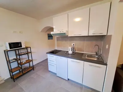 Kuhinja ili čajna kuhinja u objektu Apartments Ivanka
