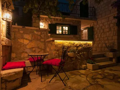 Tlocrt objekta Apartment Gemütliche Wohnung in Omiš mit Privatem Balkon by Interhome