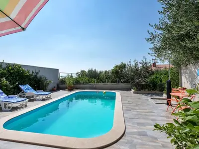 Tlocrt objekta Apartment Vele Loft Ein-Schlafzimmer-Apartment mit Meerblick by Interhome