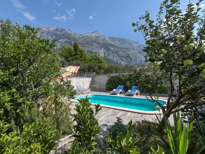 Tlocrt objekta Apartment Wohnung in Zelenka mit Gemeinschaftspool by Interhome