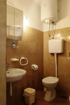 Kupaonica u objektu Apartment Wohnung Ferienwohnungen Villa Vanja by Interhome