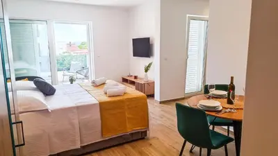 Krevet ili kreveti u jedinici u objektu Apartmani Zoran 2