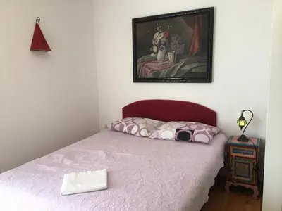 Krevet ili kreveti u jedinici u objektu Holiday Home 5023 for 8 Pers in Pisak