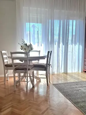 Tlocrt objekta 2-minute walk to the beach - Modern Apartment