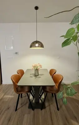 Tlocrt objekta Elegant 2-Bedroom with Cosy Lounge Balcony