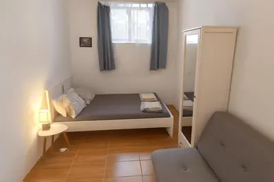 Krevet ili kreveti u jedinici u objektu Oleas Stari Grad Hvar - Holiday House with garden and terrace - 2 Min to Sea