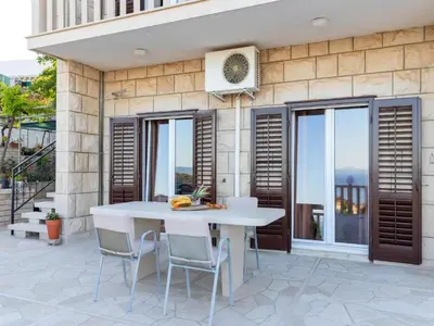 Tlocrt objekta Apartment Villa Andro - Three Bedroom Apartment with Terrace and Sea View