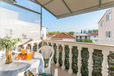 Balkon ili terasa u objektu Apartments Neda