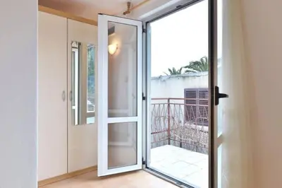 Balkon ili terasa u objektu Studio apartment in town center