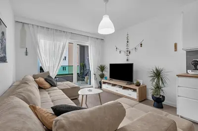 TV i/ili zabavni centar u objektu Pet friendly apartment Silver with free parking