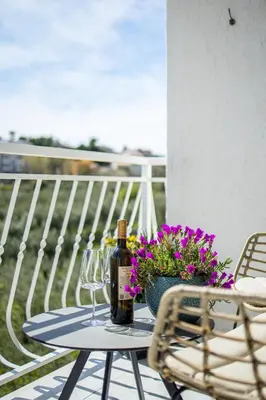 Balkon ili terasa u objektu Mary of Mira - FREE Parking - 2BD - SELF CHECK IN
