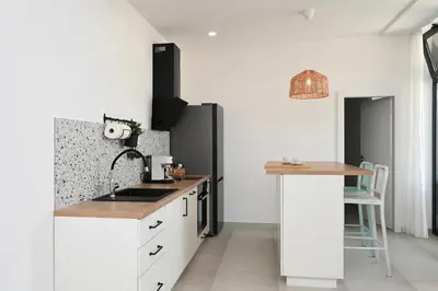 Kuhinja ili čajna kuhinja u objektu Beach apartment