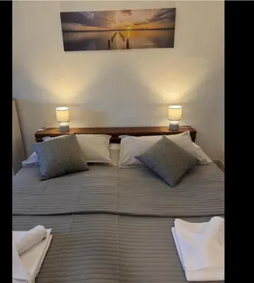 Krevet ili kreveti u jedinici u objektu Studio Apartment Rose