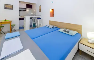 Kuhinja ili čajna kuhinja u objektu 1 Bedroom Awesome Apartment In Brela