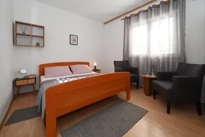 Krevet ili kreveti u jedinici u objektu Sobe Lončar