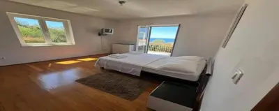 Tlocrt objekta Ferienhaus mit Terrasse, Grill und privatem Pool