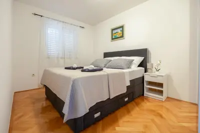 Krevet ili kreveti u jedinici u objektu Apartman Makarska 29