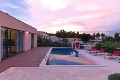 Tlocrt objekta Seaside family friendly house with a swimming pool Sutivan, Brac - 25077