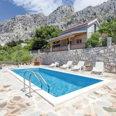 Family friendly house with a swimming pool Nemira - Omis - 25212