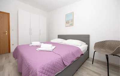 Krevet ili kreveti u jedinici u objektu Holiday Apartment Makarska 3