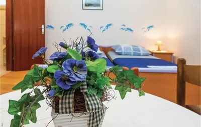 Krevet ili kreveti u jedinici u objektu Holiday Apartment Omis 07
