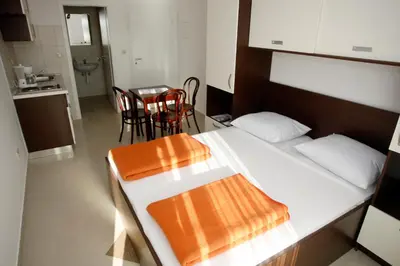 Krevet ili kreveti u jedinici u objektu Apartments Rubic