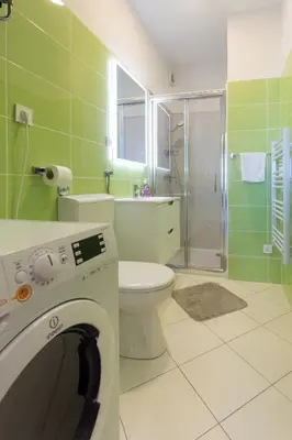 Kupaonica u objektu BEACH APARTMENT Renco