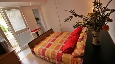 Krevet ili kreveti u jedinici u objektu Apartments Slado
