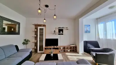 TV i/ili zabavni centar u objektu Apartments Slado
