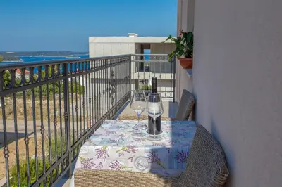 Balkon ili terasa u objektu Guest House Milan