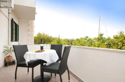 Balkon ili terasa u objektu Apartments Cafe del Mar