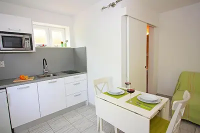 Kuhinja ili čajna kuhinja u objektu Apartments Omo 1