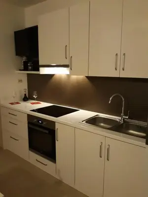 Kuhinja ili čajna kuhinja u objektu Apartments Doris & Petra
