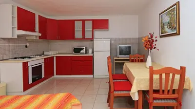 Kuhinja ili čajna kuhinja u objektu Apartments Andrijašević