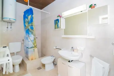 Kupaonica u objektu Apartments Veve